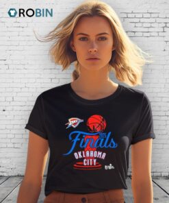 Oklahoma City Thunder 2025 Nba Finals Trophy Shirt