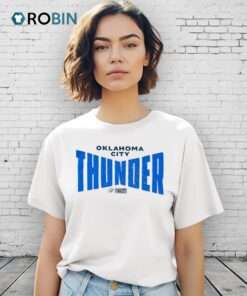 Oklahoma City Thunder Basketball Finals Nba Playoffs 2025 Shirt