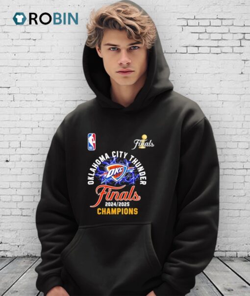 Oklahoma City Thunder Finals 2024 2025 Champions Shirt