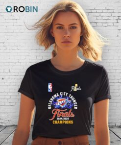 Oklahoma City Thunder Finals 2024 2025 Champions Shirt