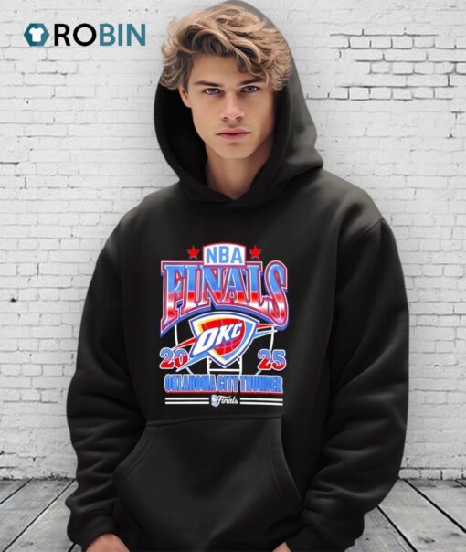 Oklahoma City Thunder Nba Finals 2025 Logo Shirt