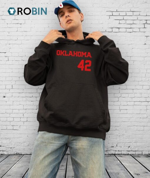 Oklahoma Softball Gabbie Garcia 42 Shirt