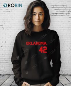 Oklahoma Softball Gabbie Garcia 42 Shirt