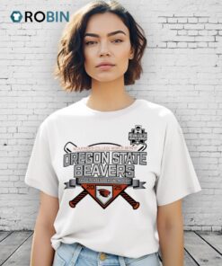 Oregon State Beavers Ncaa Men’s College World Series 2025 Logo Shirt