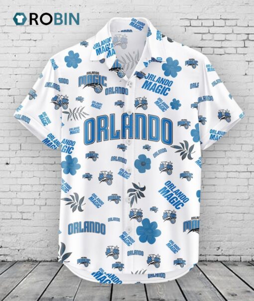 Orlando Magic Hawaiian Shirt Tropical Beach