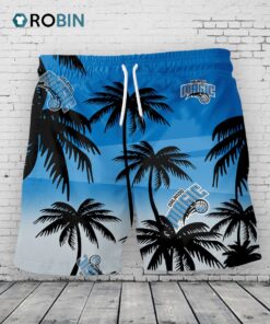 Orlando Magic Hawaiian Shorts Coconut Tree