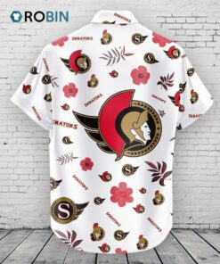 Ottawa Senators Hawaiian Shirt Tropical Beach Ottawa Senators Hawaiian Shirt Tropical Beach