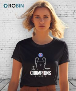 Paris Saint Germain Champions D’europe 2025 Trophy Shirt