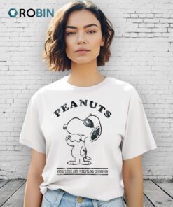 Peanuts Snoopy The Arm Wrestling Champions Shirt