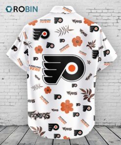 Philadelphia Flyers Hawaiian Shirt Tropical Beach
