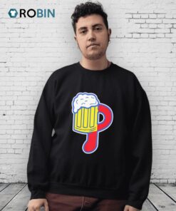 Philly Baseball Pitcher Beer Shirt