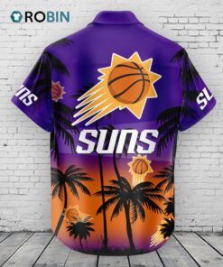 Phoenix Suns Hawaiian Shirt Coconut Tree