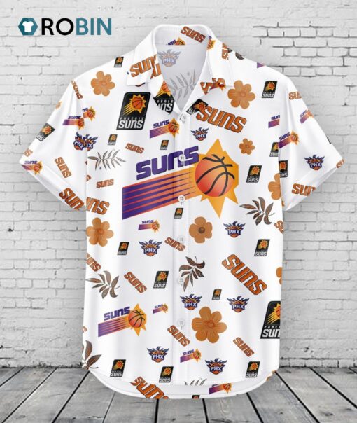 Phoenix Suns Hawaiian Shirt Tropical Beach