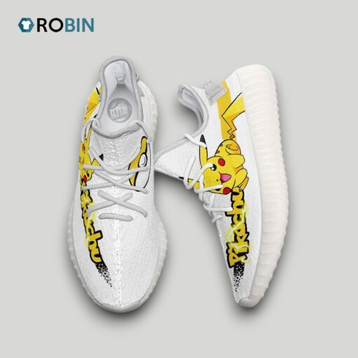 Pikachu Shoes Custom Pokemon Anime YZ Boost Sneakers