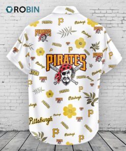Pittsburgh Pirates Hawaiian Shirt Tropical Beach