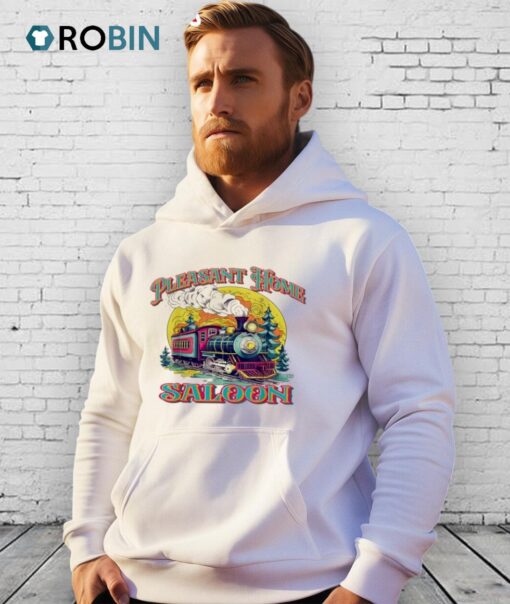 Pleasant Home Saloon Nostalgic Steamboat Amidst Nature Pride Shirt