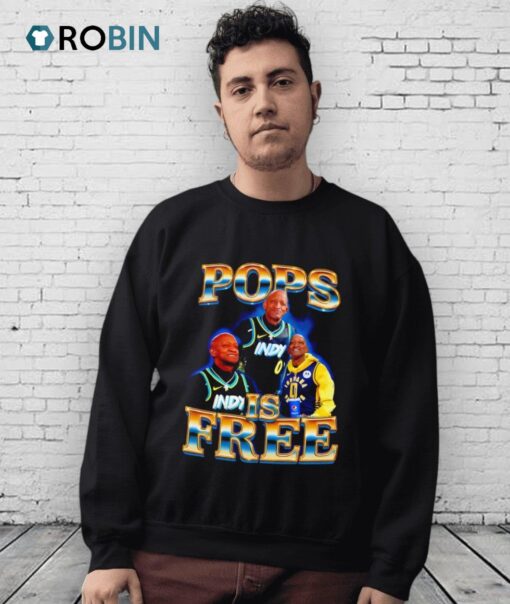 Pops Is Free Shirt