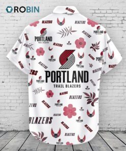Portland Trail Blazers Hawaiian Shirt Tropical Beach Portland Trail Blazers Hawaiian Shirt Tropical Beach
