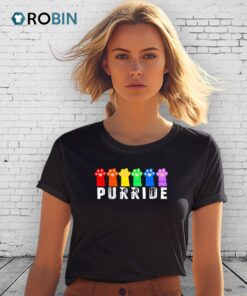 Purride Cat Paw Lgbt Pride Month 2025 Shirt Purride Cat Paw Lgbt Pride Month 2025 Shirt