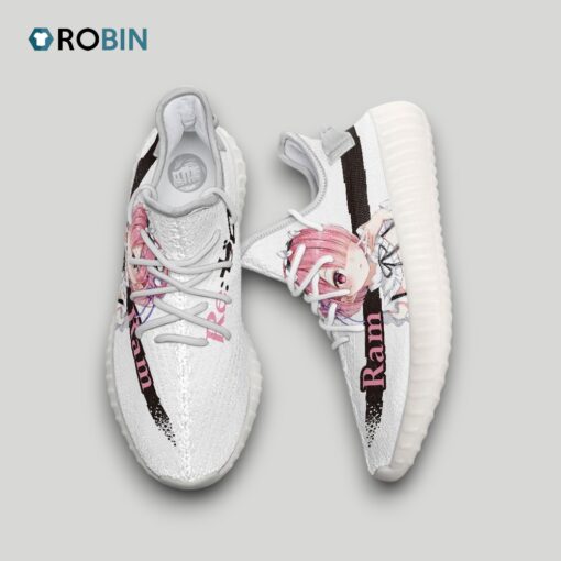 Ram Shoes Custom Re Zero Anime YZ Boost Sneakers