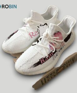 Ram Shoes Custom Re Zero Anime YZ Boost Sneakers