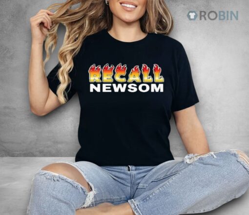 Recall Newsom Fire Shirt
