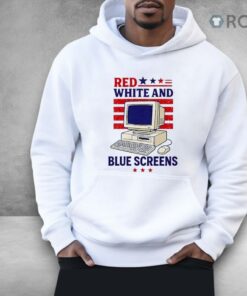 Red White And Blue Screens Shirt