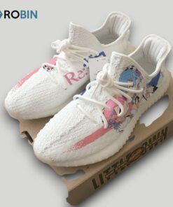 Rem x Ram Shoes Custom Re Zero Anime YZ Boost Sneakers