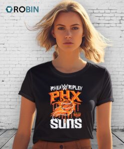 Rhea Ripley Wwe Phoenix Suns Basketball 2025 Shirt