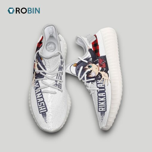 Rikka Takanashi Shoes Custom Love, Chunibyo & Other Delusions Anime YZ Boost Sneakers