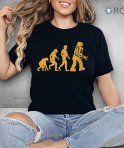 Robot Evolution Big Bang Theory Shirt Robot Evolution Big Bang Theory Shirt