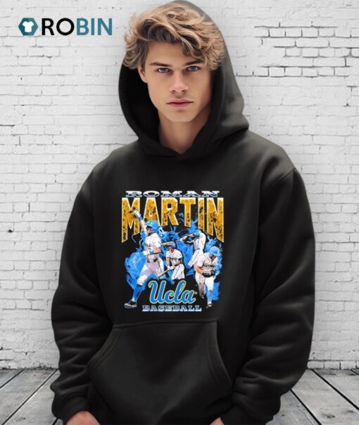 Roman Martin Player Ucla Bruins Baseball Graphic Shirt