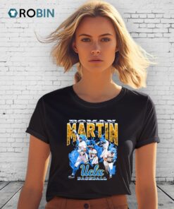 Roman Martin Player Ucla Bruins Baseball Graphic Shirt