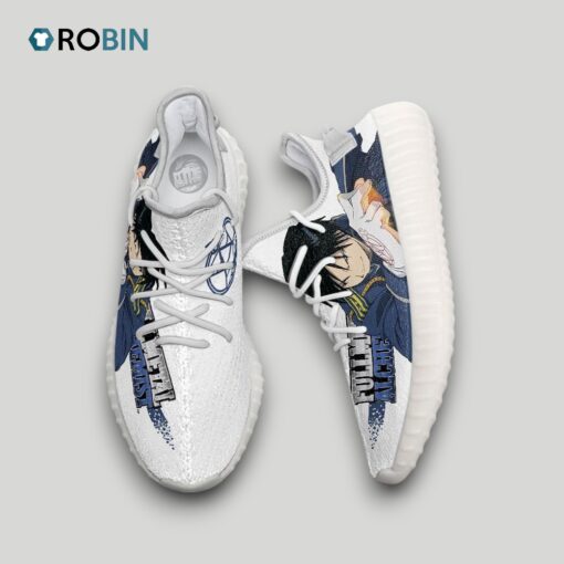 Roy Mustang Shoes Custom Fullmetal Alchemist Anime YZ Boost Sneakers