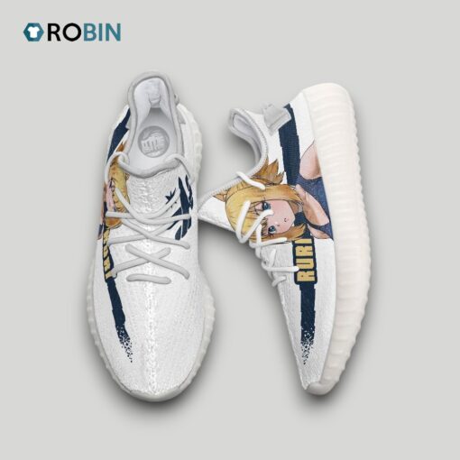 Ruri Shoes Custom Dr Stone Anime YZ Boost Sneakers