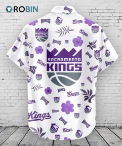 Sacramento Kings Hawaiian Shirt Tropical Beach