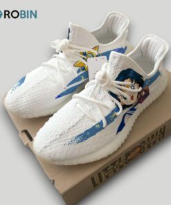 Sailor Mercury Shoes Custom Sailor Moon Anime YZ Boost Sneakers