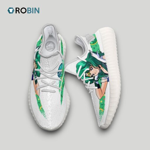 Sailor Neptune Shoes Custom Sailor Moon Anime YZ Boost Sneakers