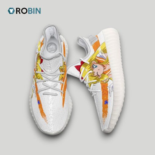 Sailor Venus Shoes Custom Sailor Moon Anime YZ Boost Sneakers