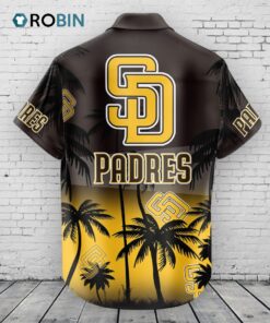 San Diego Padres Hawaiian Shirt Coconut Tree
