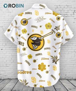 San Diego Padres Hawaiian Shirt Tropical Beach