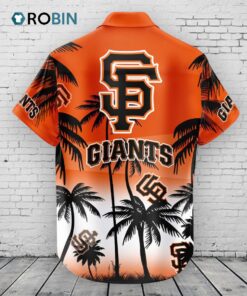 San Francisco Giants Hawaiian Shirt Coconut Tree San Francisco Giants Hawaiian Shirt Coconut Tree