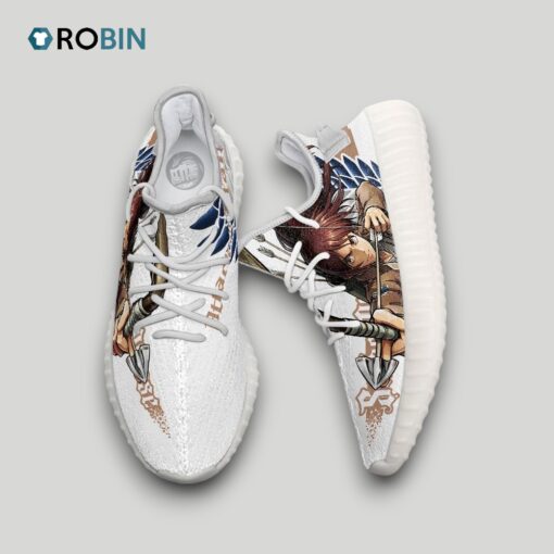 Sasha Blouse Shoes Custom Attack on Titan Anime YZ Boost Sneakers