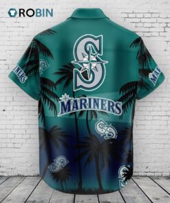 Seattle Mariners Hawaiian Shirt Coconut Tree