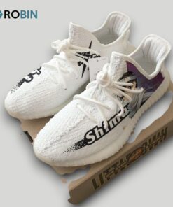 Shimura Shinpachi Shoes Custom Gintama Anime YZ Boost Sneakers