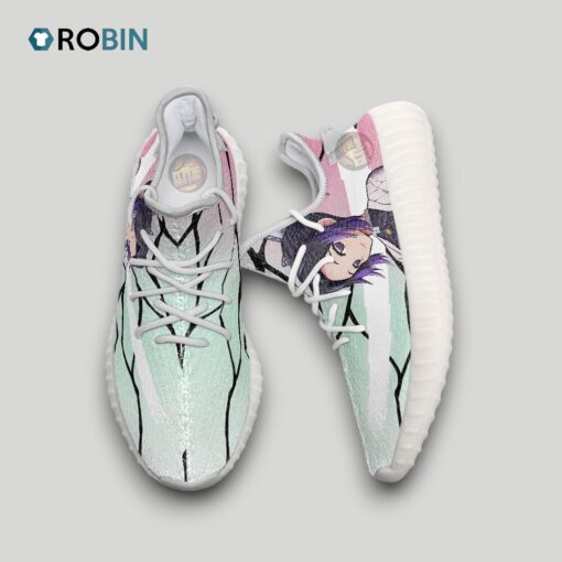 Shinobu Kocho Shoes Custom KNY Anime YZ Boost Sneakers