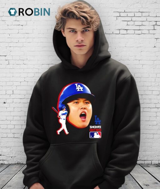 Sho Time Bigface Los Angeles Dodgers Mlb Shirt