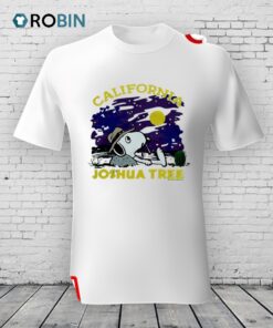 Snoopy And Woodstock Joshua Tree National Park Shirt