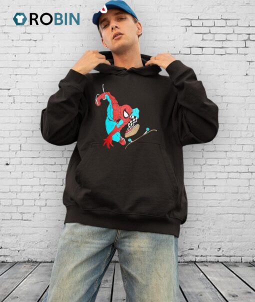 Spider Man Roller Skating Shirt