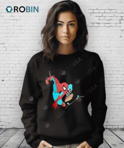 Spider Man Roller Skating Shirt